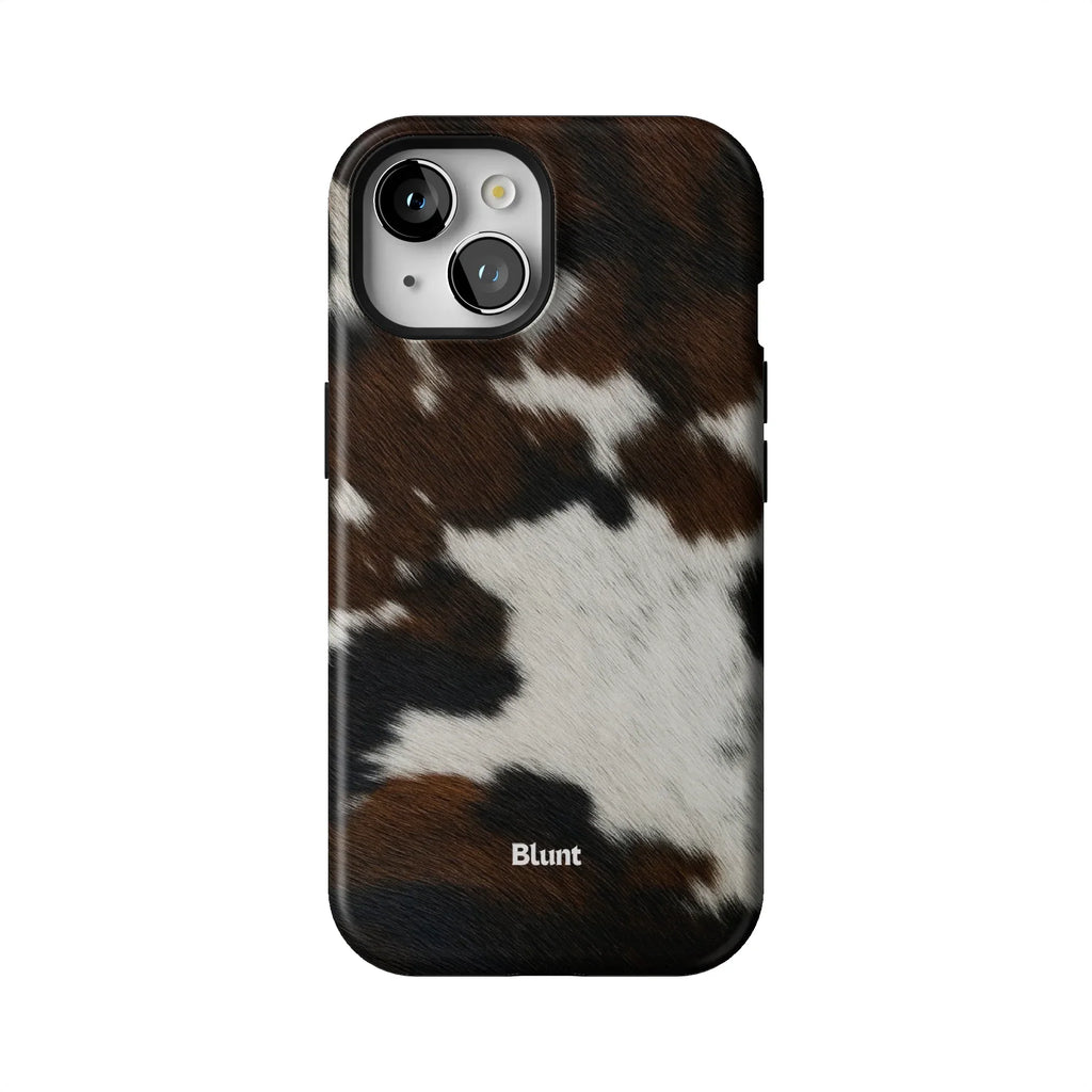 Chestnut Cowhide iPhone Case