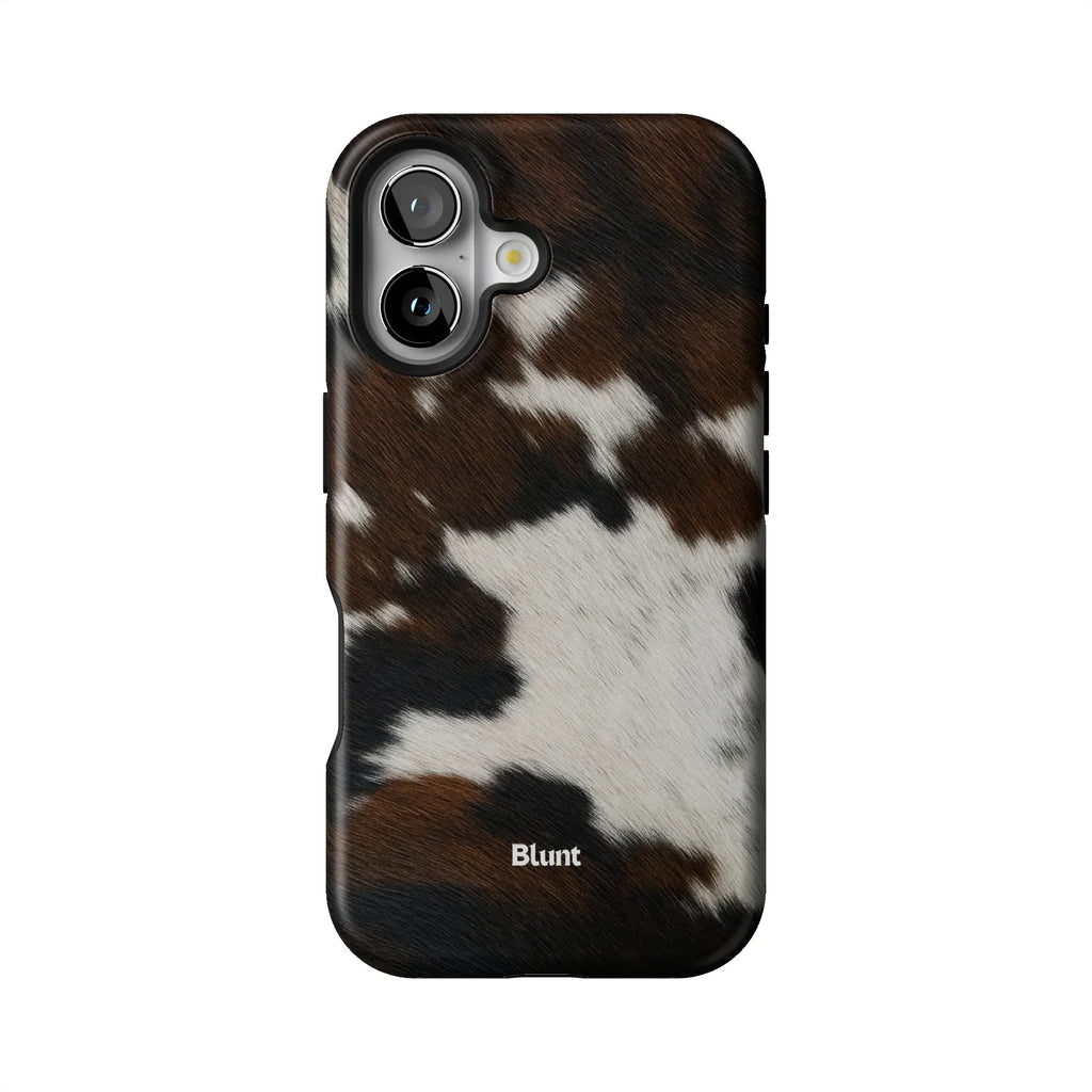Chestnut Cowhide iPhone Case
