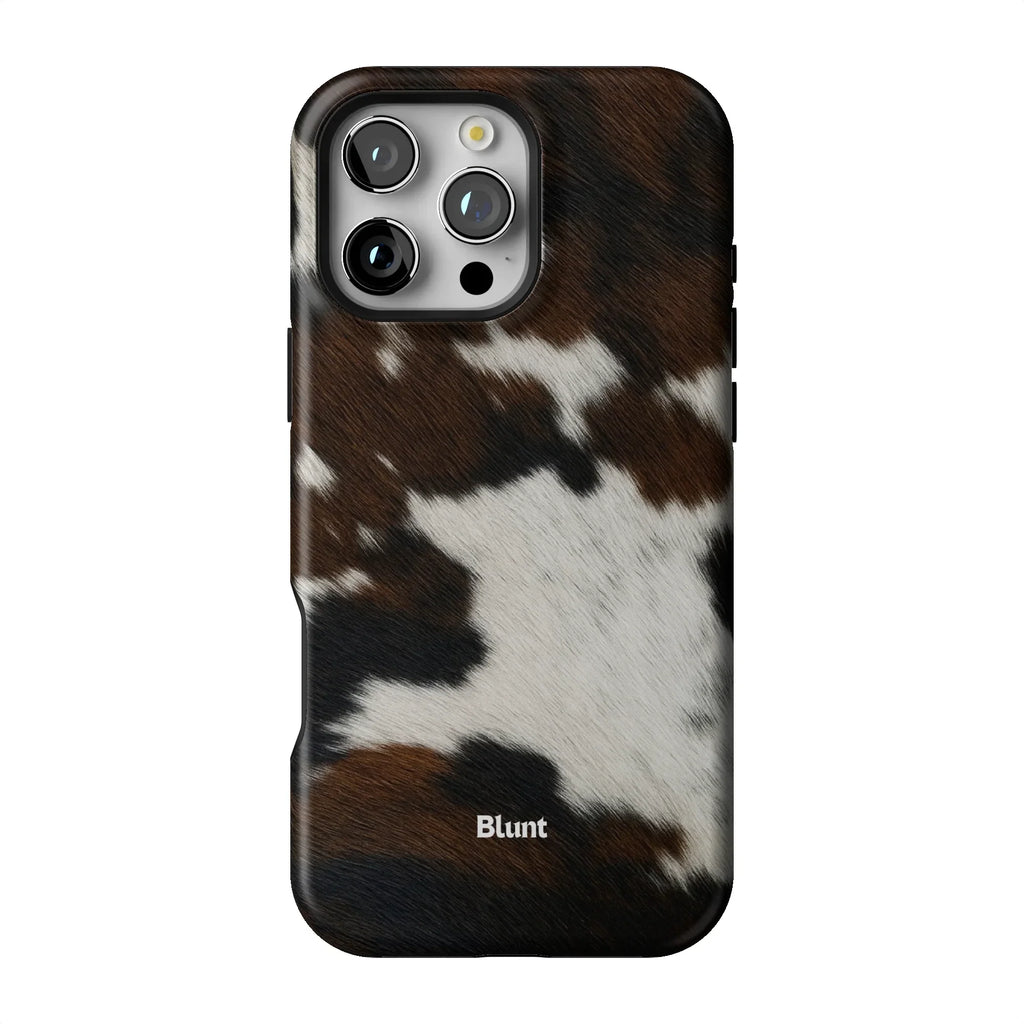 Chestnut Cowhide iPhone Case
