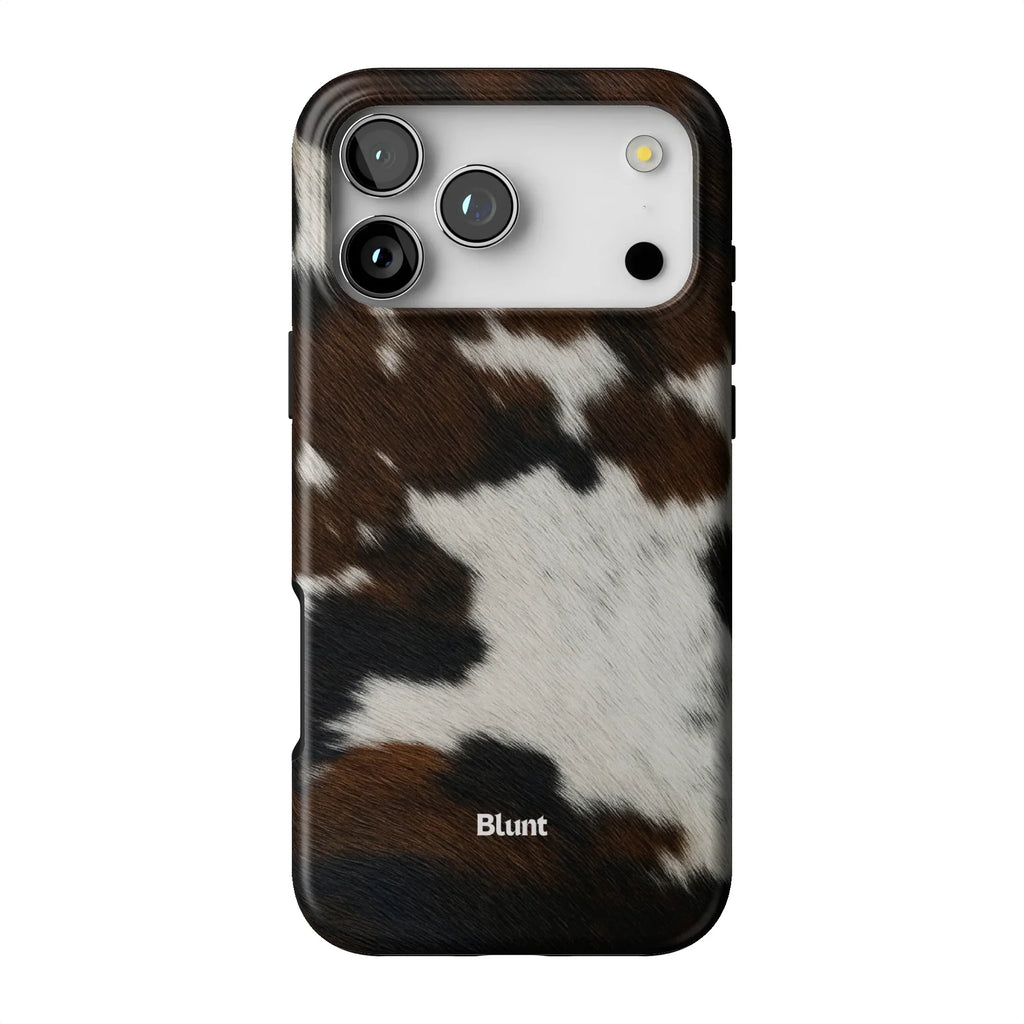 Chestnut Cowhide iPhone Case
