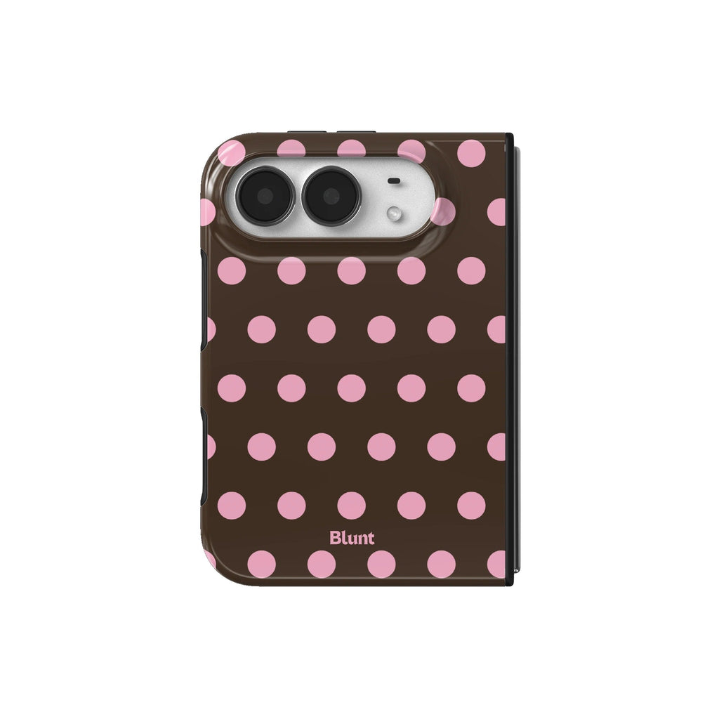 Chocolate Polka iPhone Case