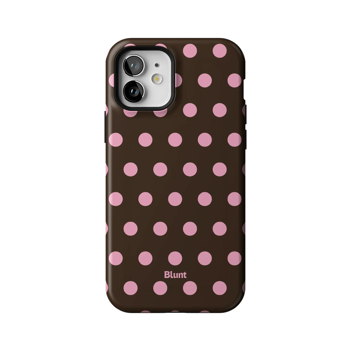 Chocolate Polka iPhone Case
