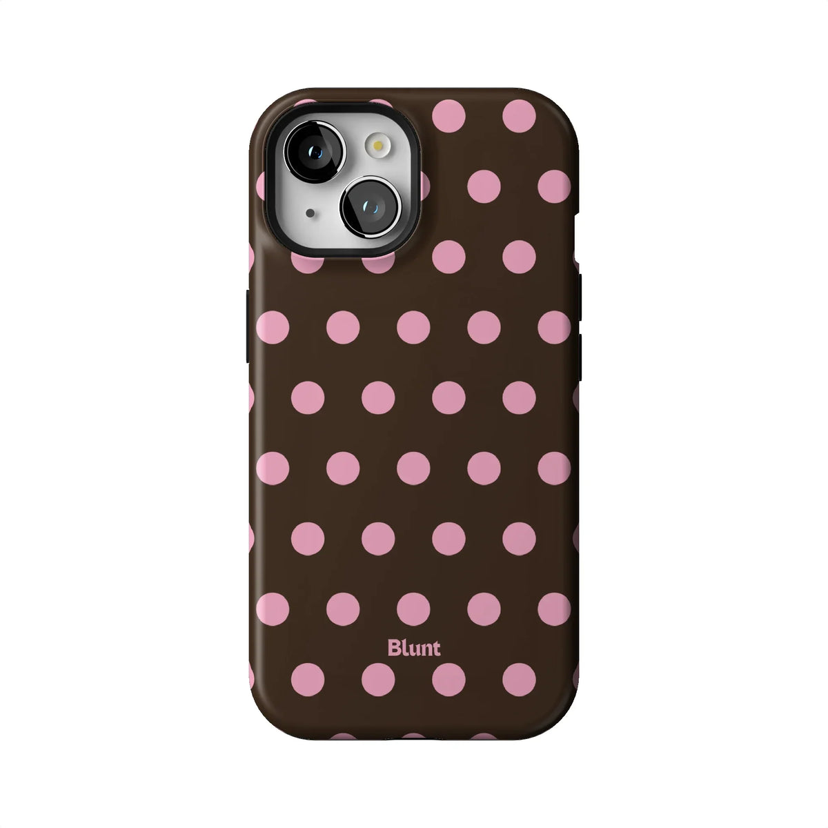 Chocolate Polka iPhone Case