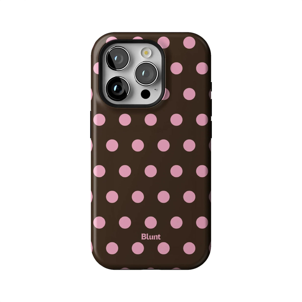 Chocolate Polka iPhone Case