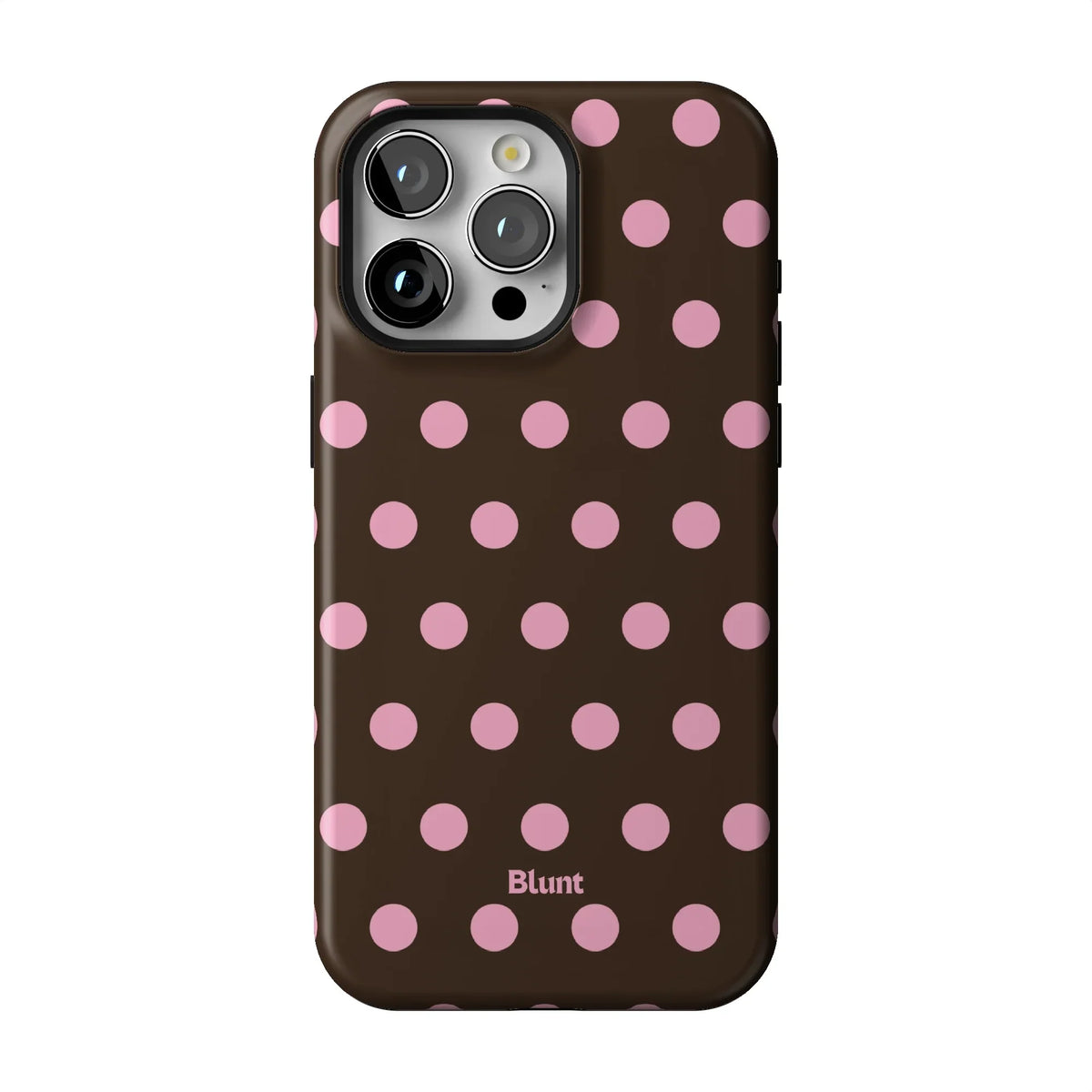 Chocolate Polka iPhone Case