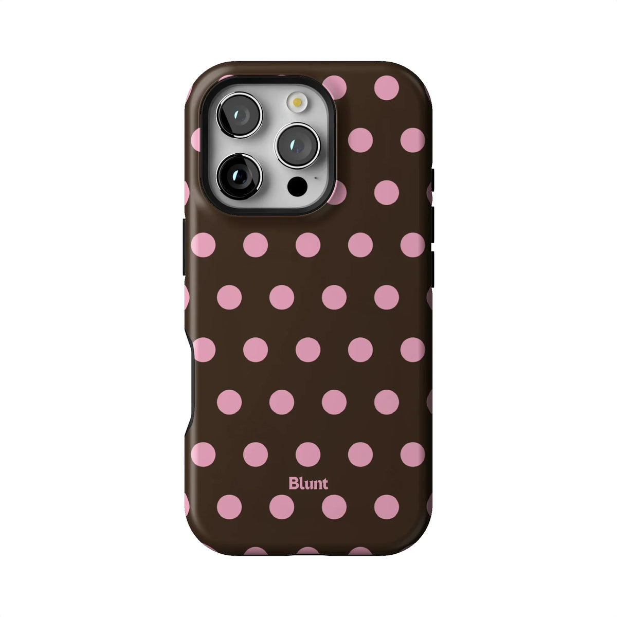 Chocolate Polka iPhone Case