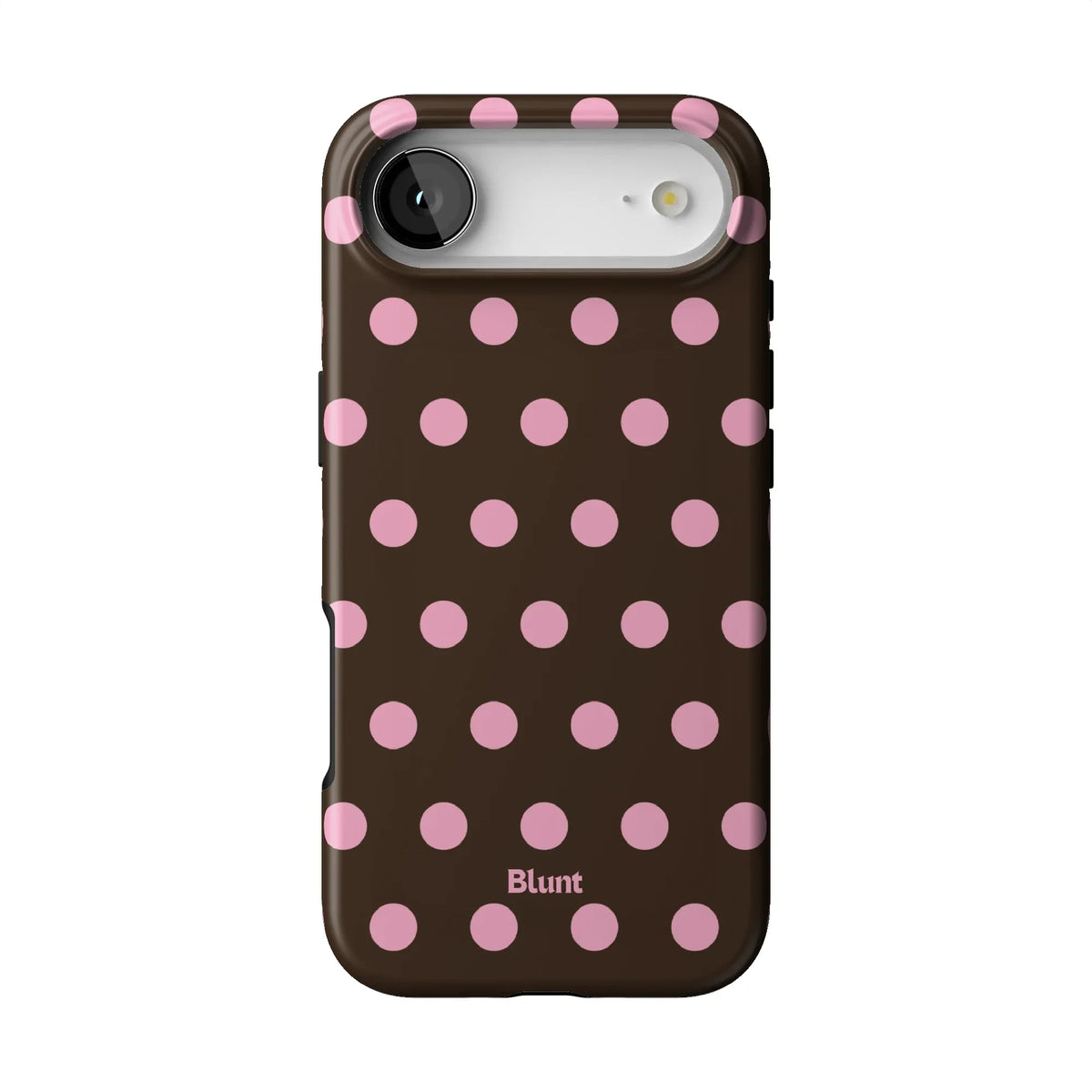 Chocolate Polka iPhone Case