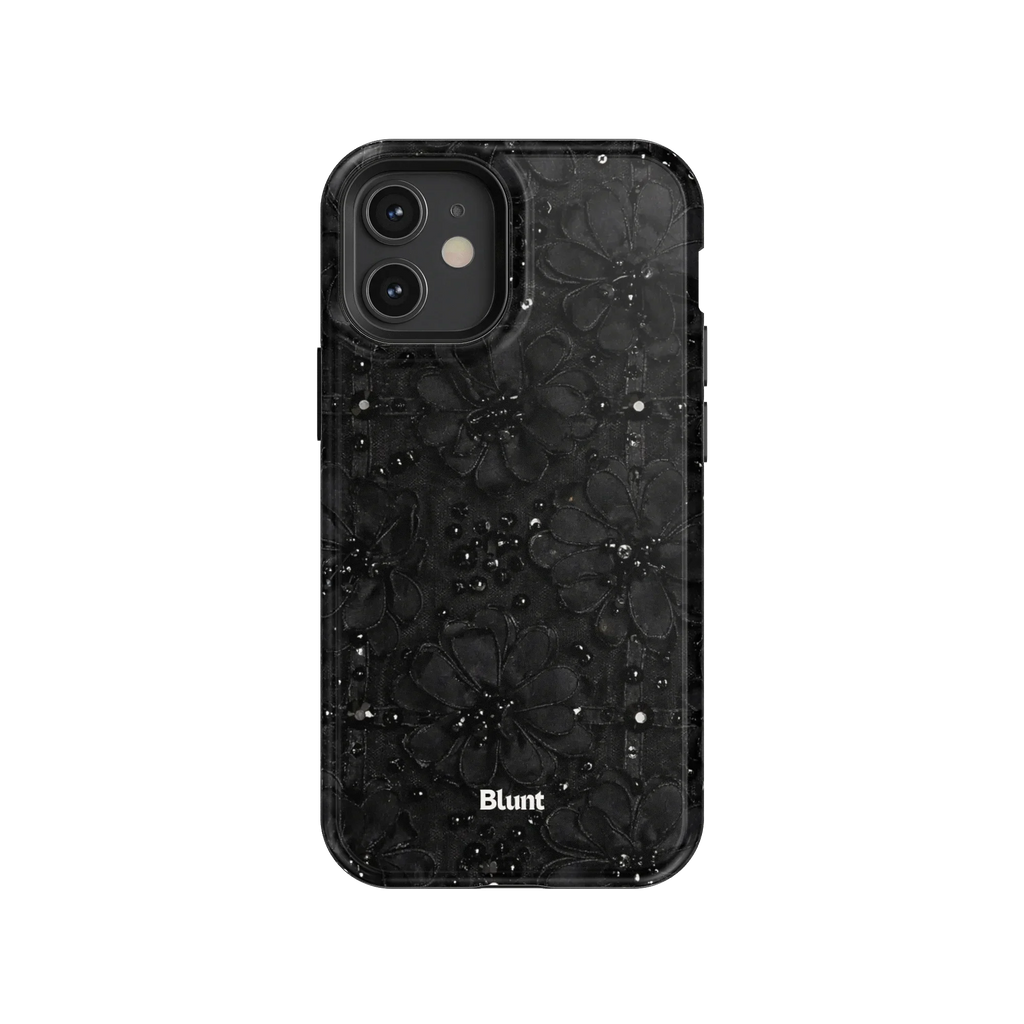 Noir Bloom iPhone Case