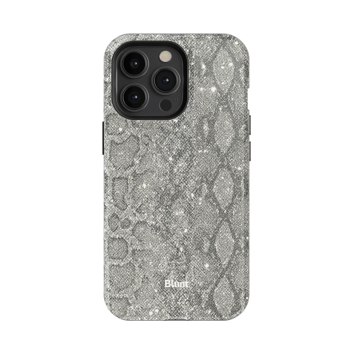 Silver Python iPhone Case