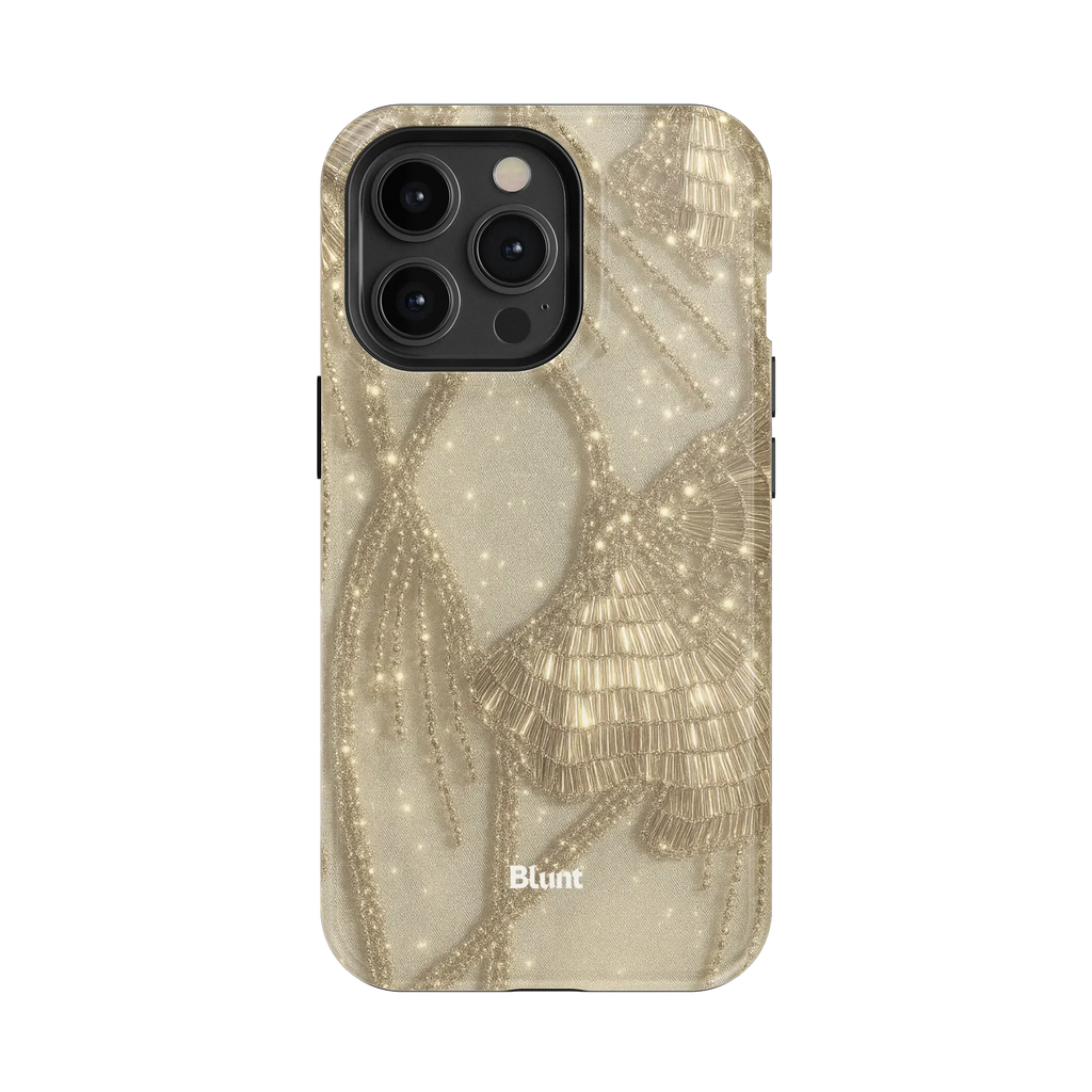 Golden Fringe iPhone Case