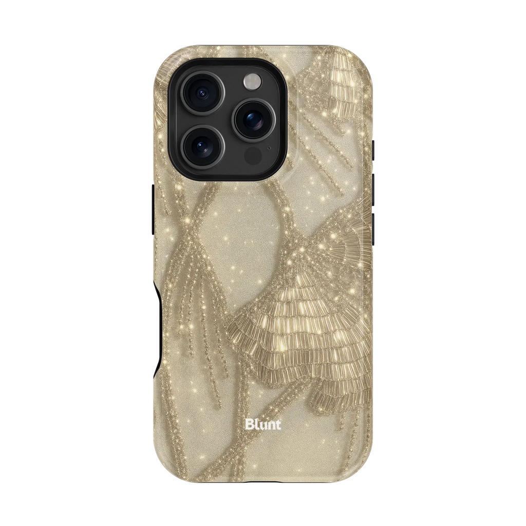 Golden Fringe iPhone Case