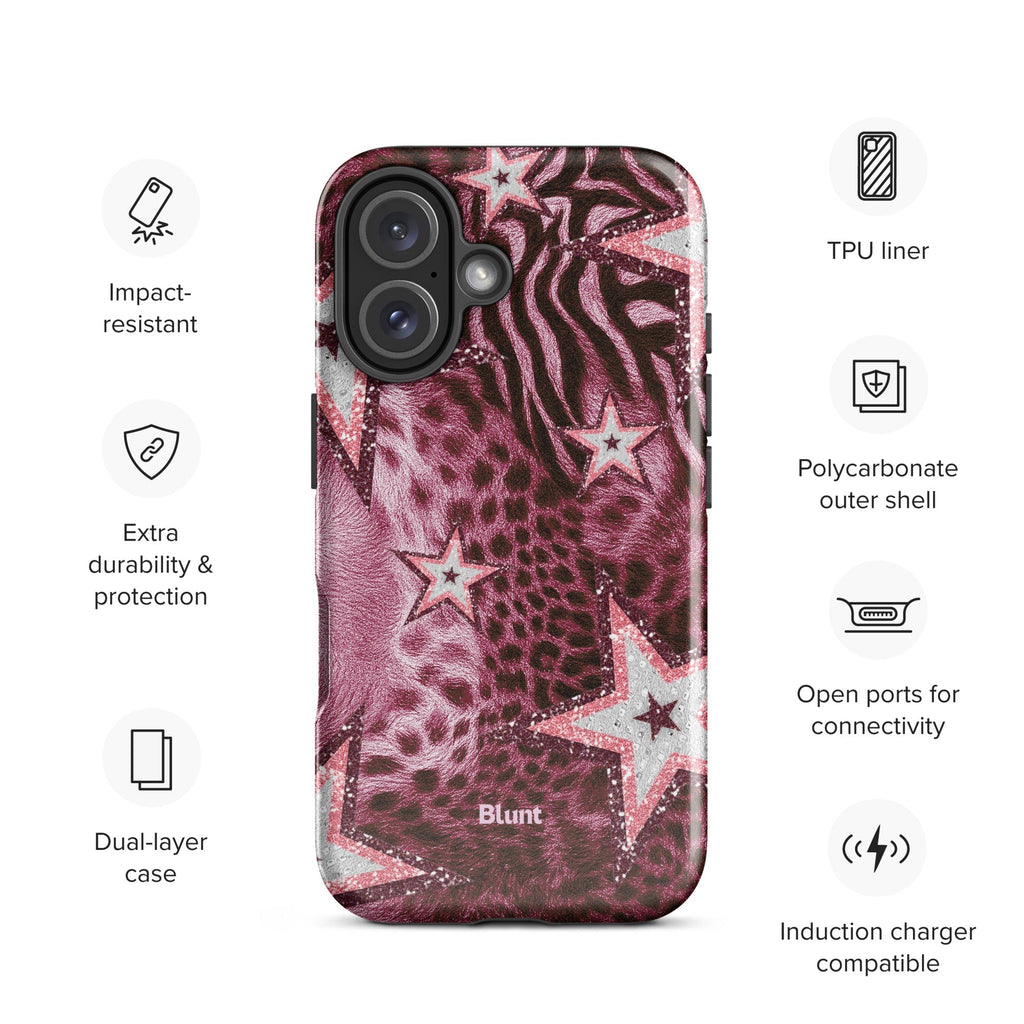 Cosmic Rose iPhone Case