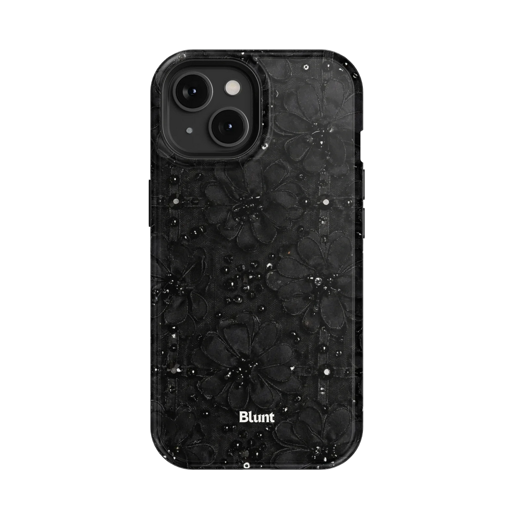 Noir Bloom iPhone Case
