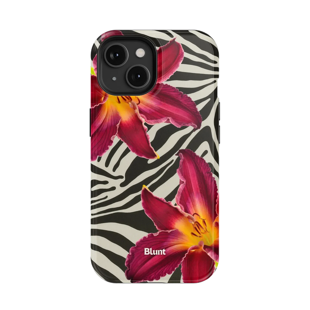 Zebra Lily iPhone Case