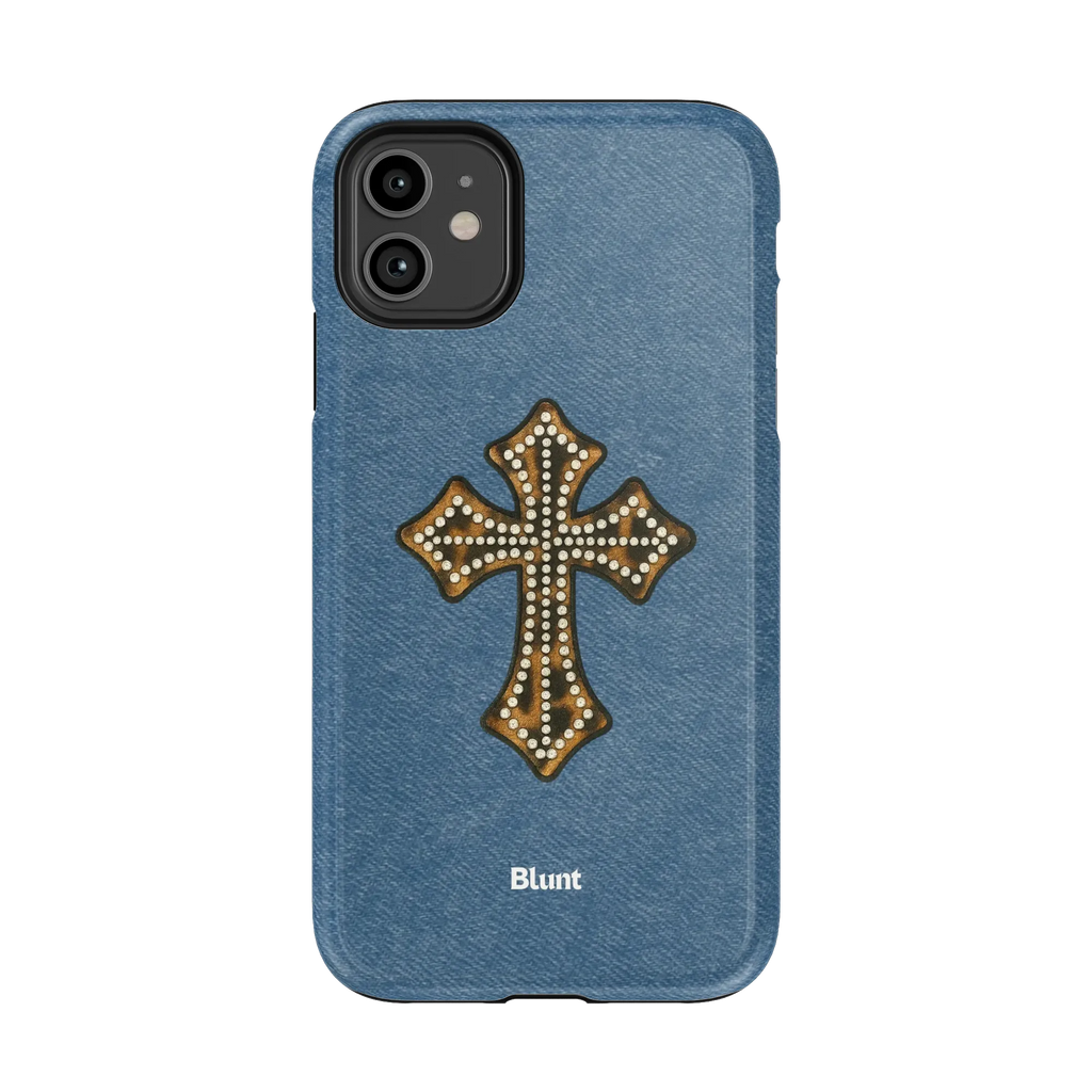 Cross My Heart iPhone Case