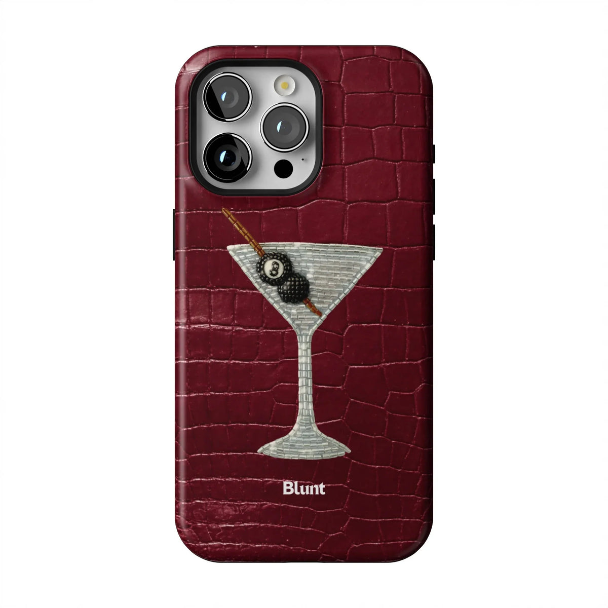 Crimson Happy Hour iPhone Case