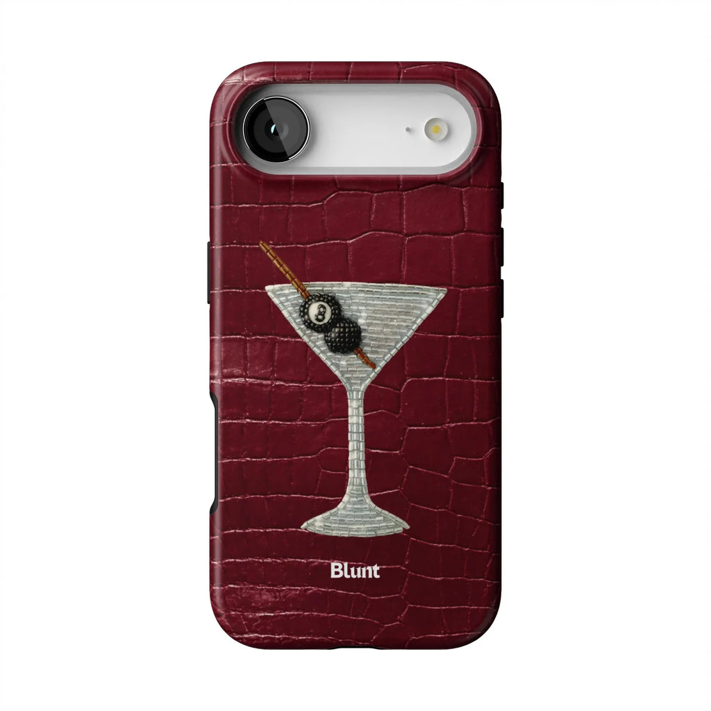 Crimson Happy Hour iPhone Case