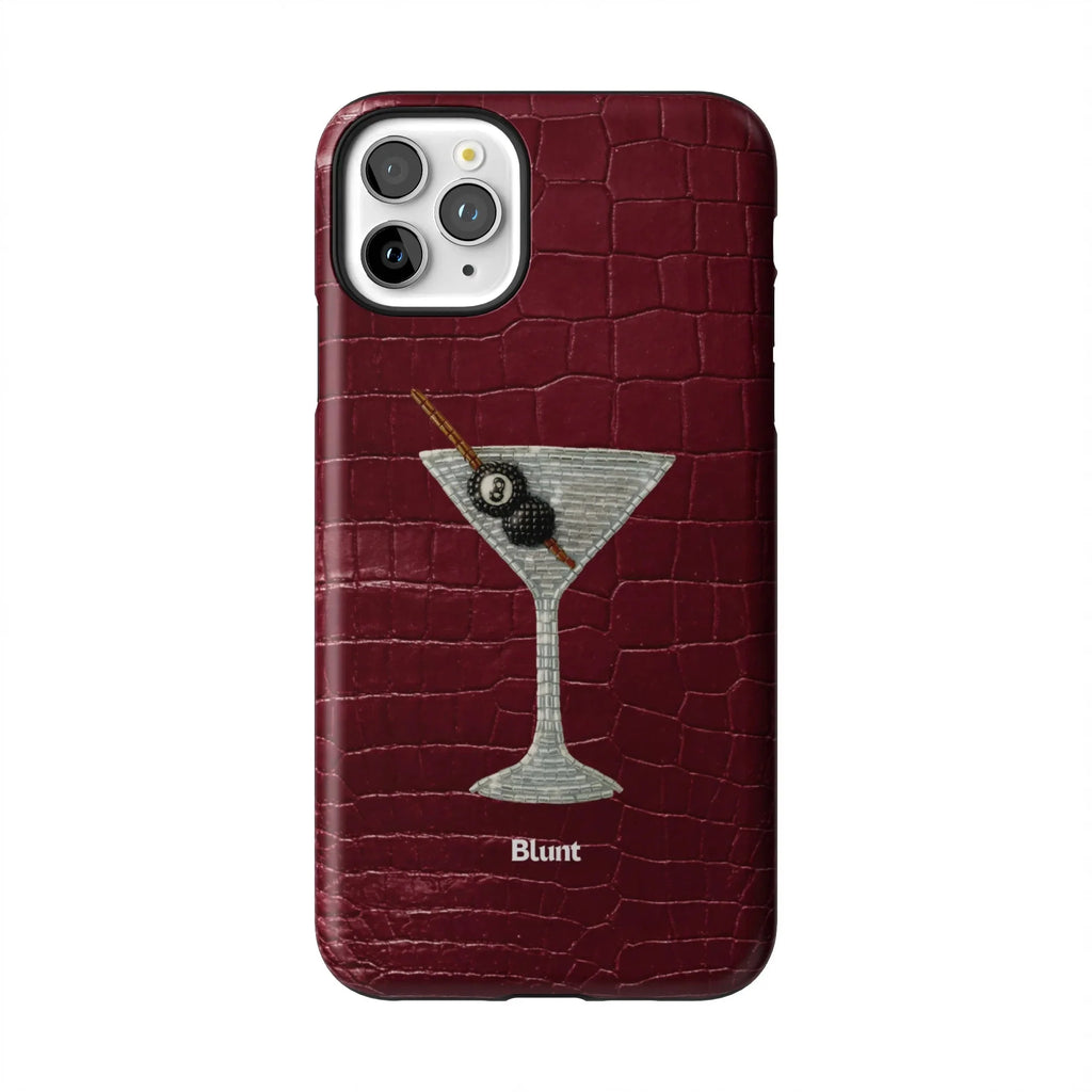 Crimson Happy Hour iPhone Case