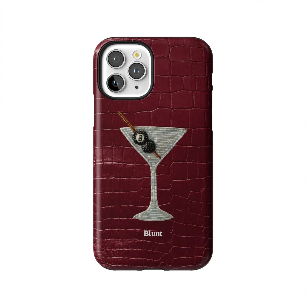 Crimson Happy Hour iPhone Case