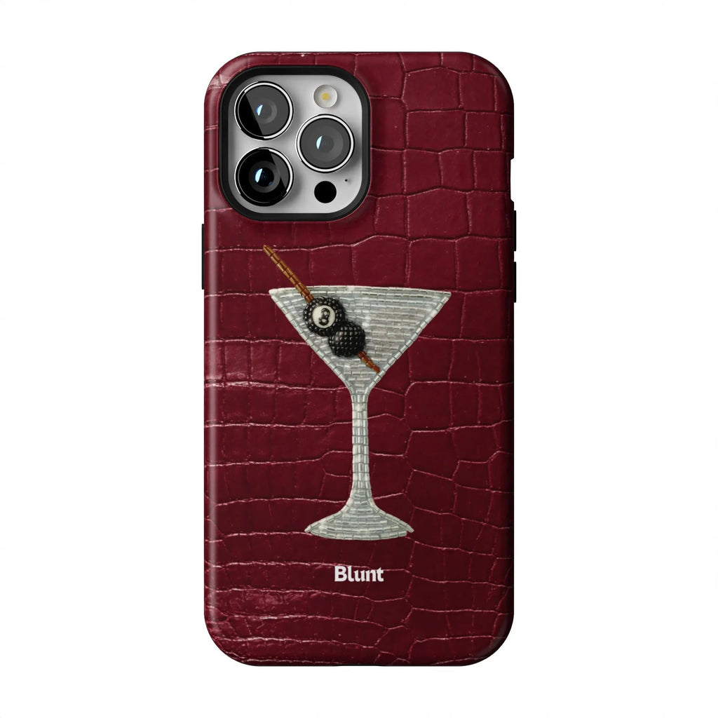 Crimson Happy Hour iPhone Case