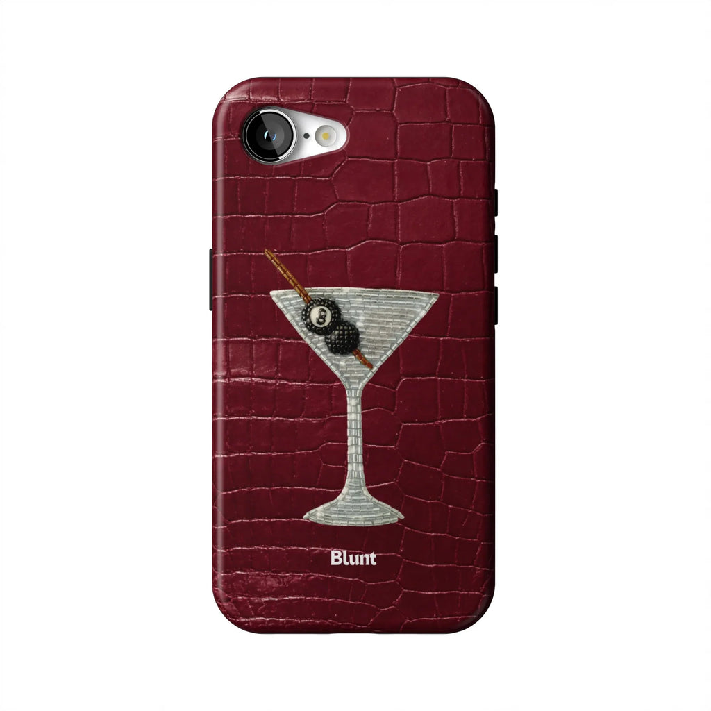 Crimson Happy Hour iPhone Case