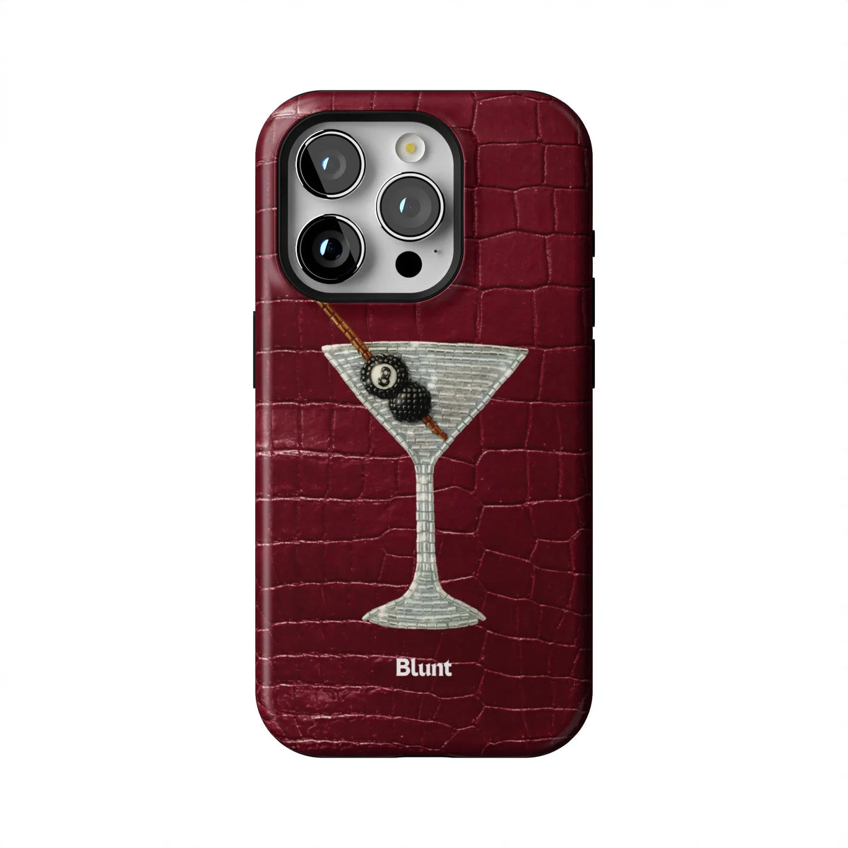 Crimson Happy Hour iPhone Case
