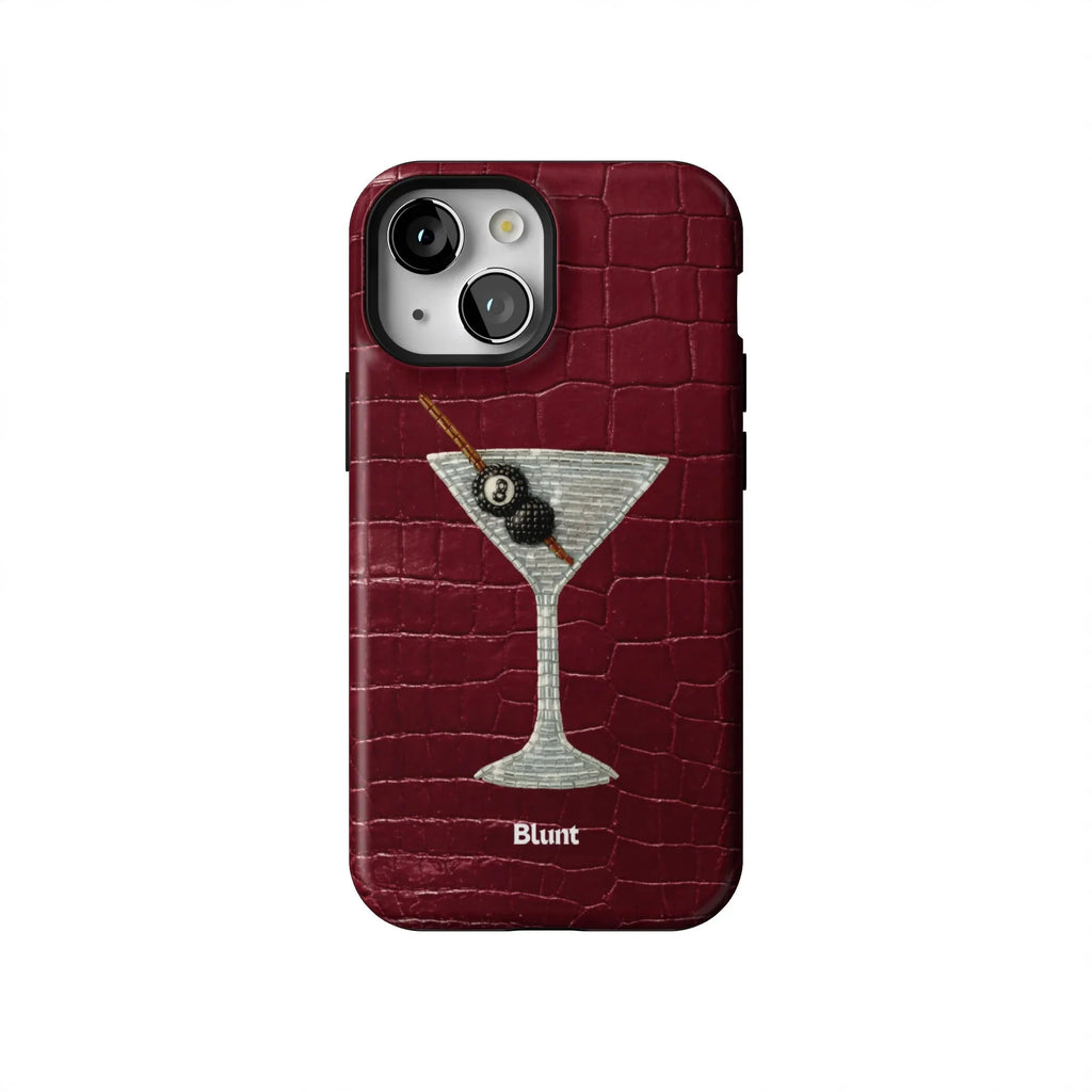 Crimson Happy Hour iPhone Case