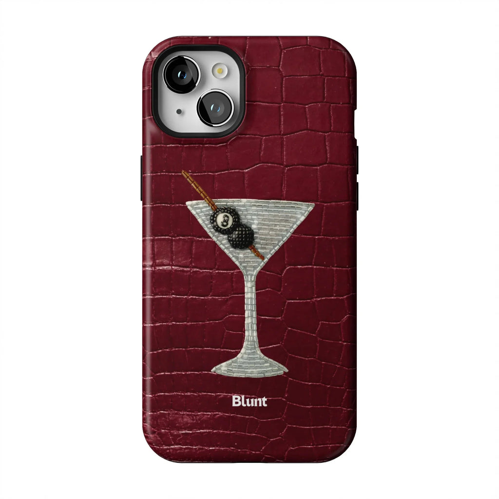Crimson Happy Hour iPhone Case