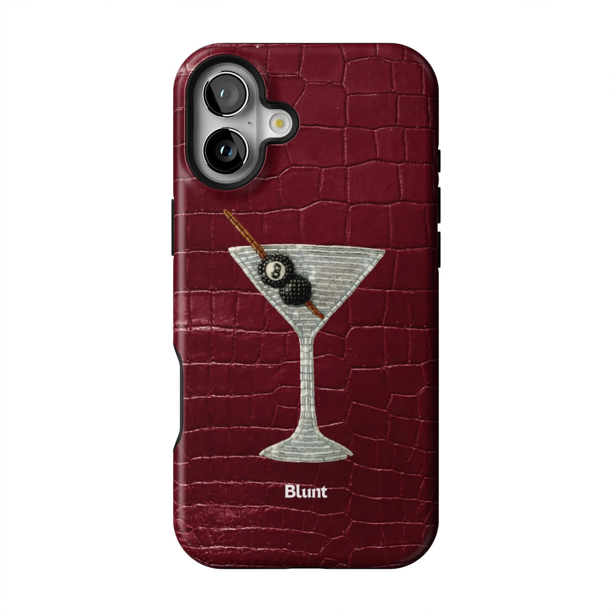 Crimson Happy Hour iPhone Case