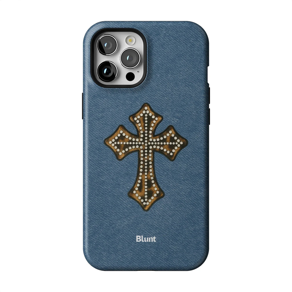 Cross My Heart iPhone Case
