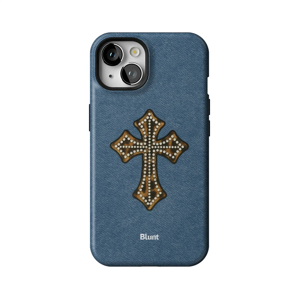 Cross My Heart iPhone Case