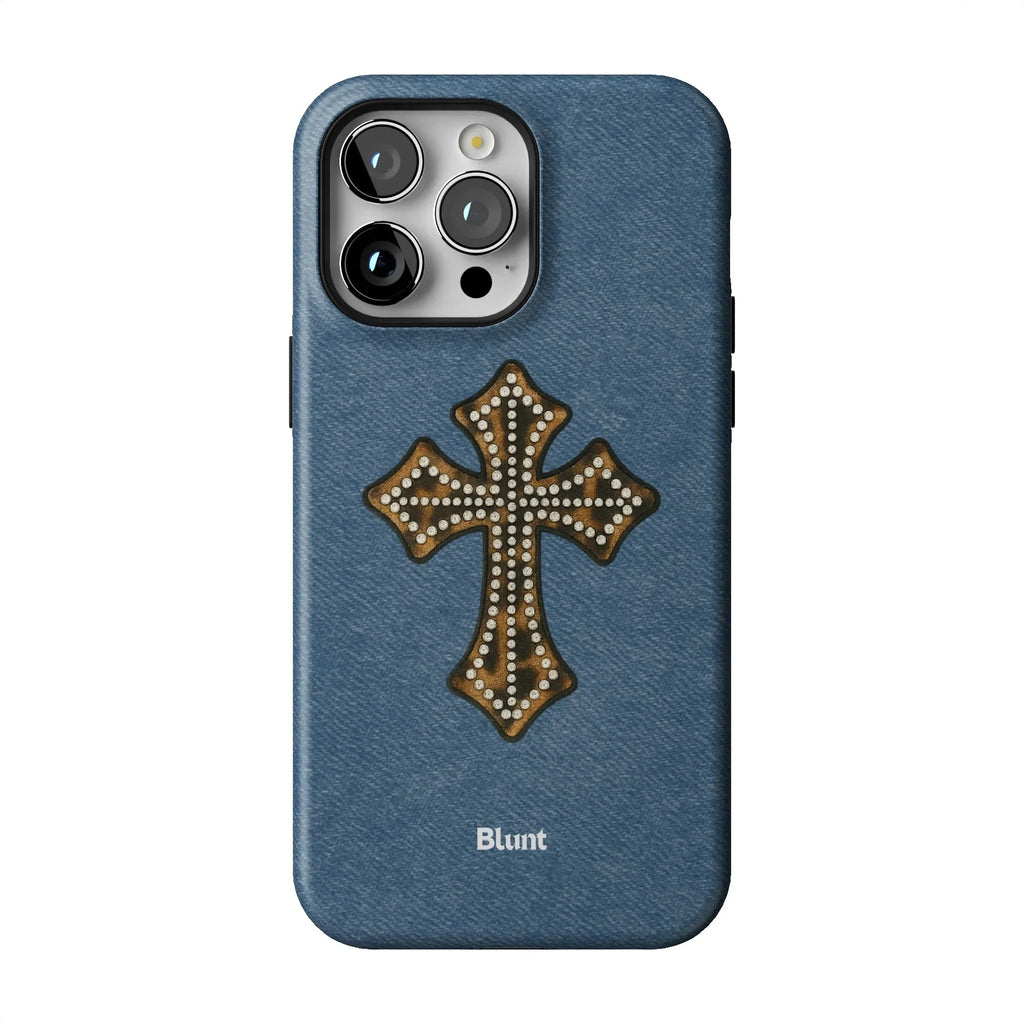 Cross My Heart iPhone Case