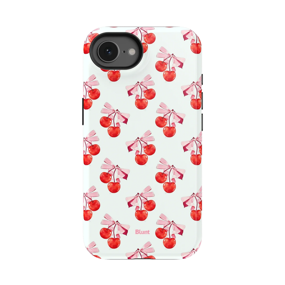 White Cherry iPhone Case