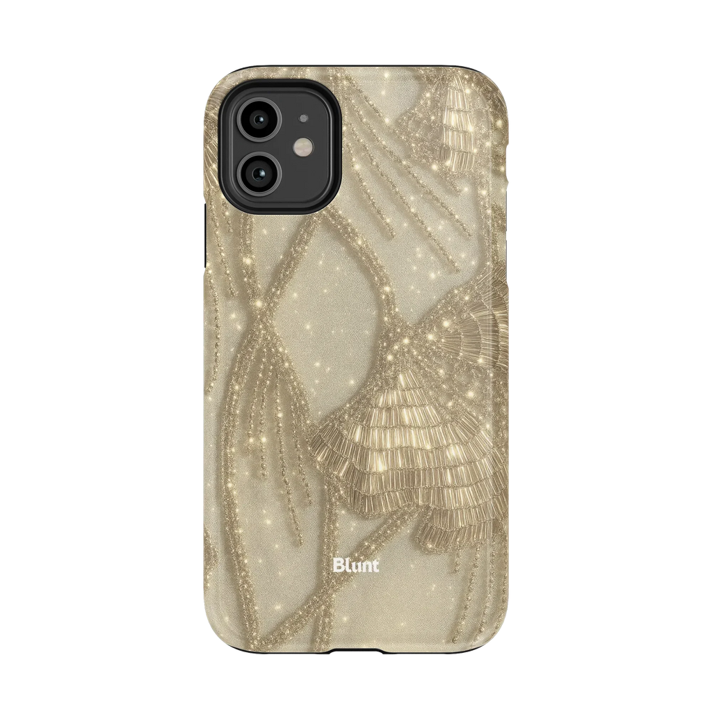 Golden Fringe iPhone Case