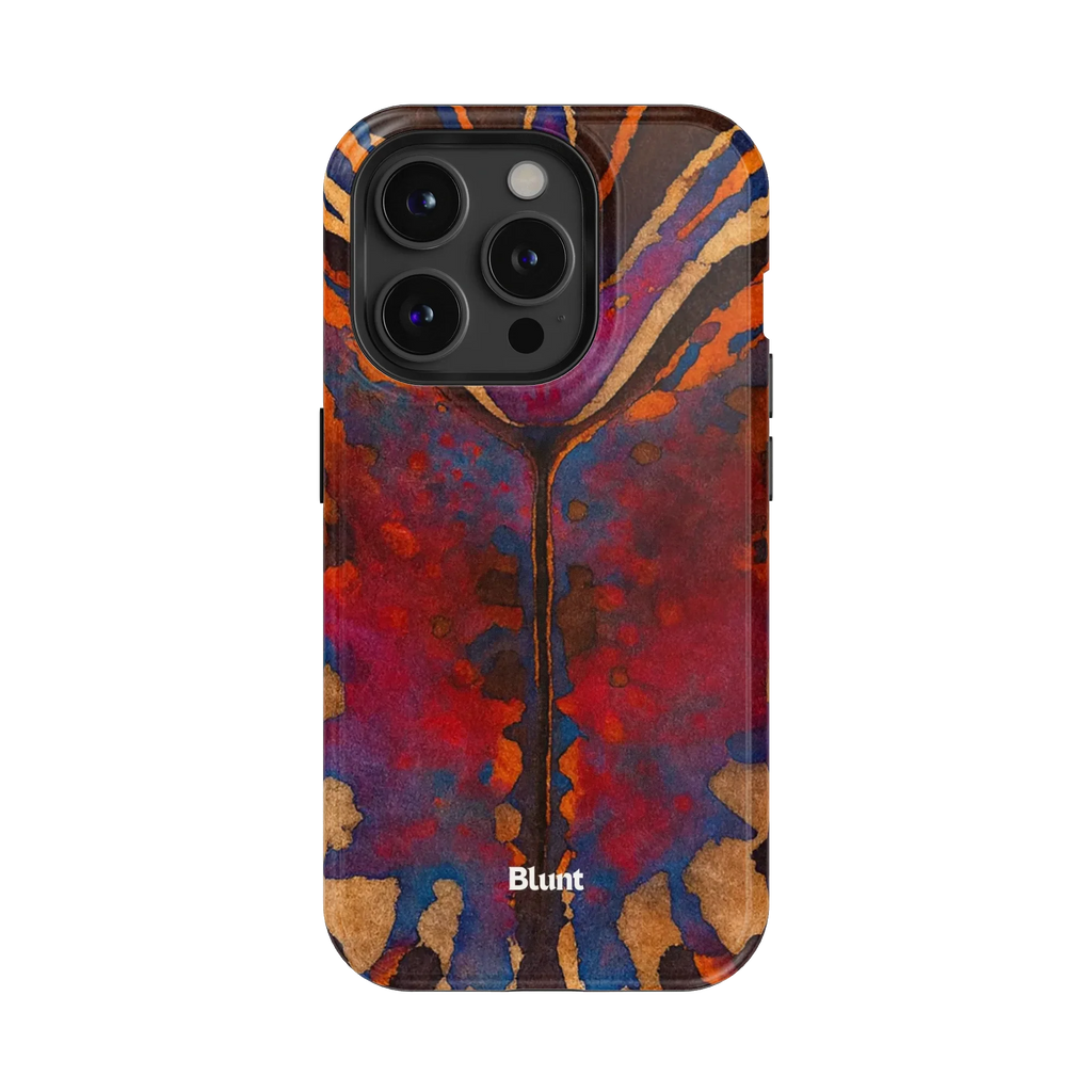 Molten Veins iPhone Case