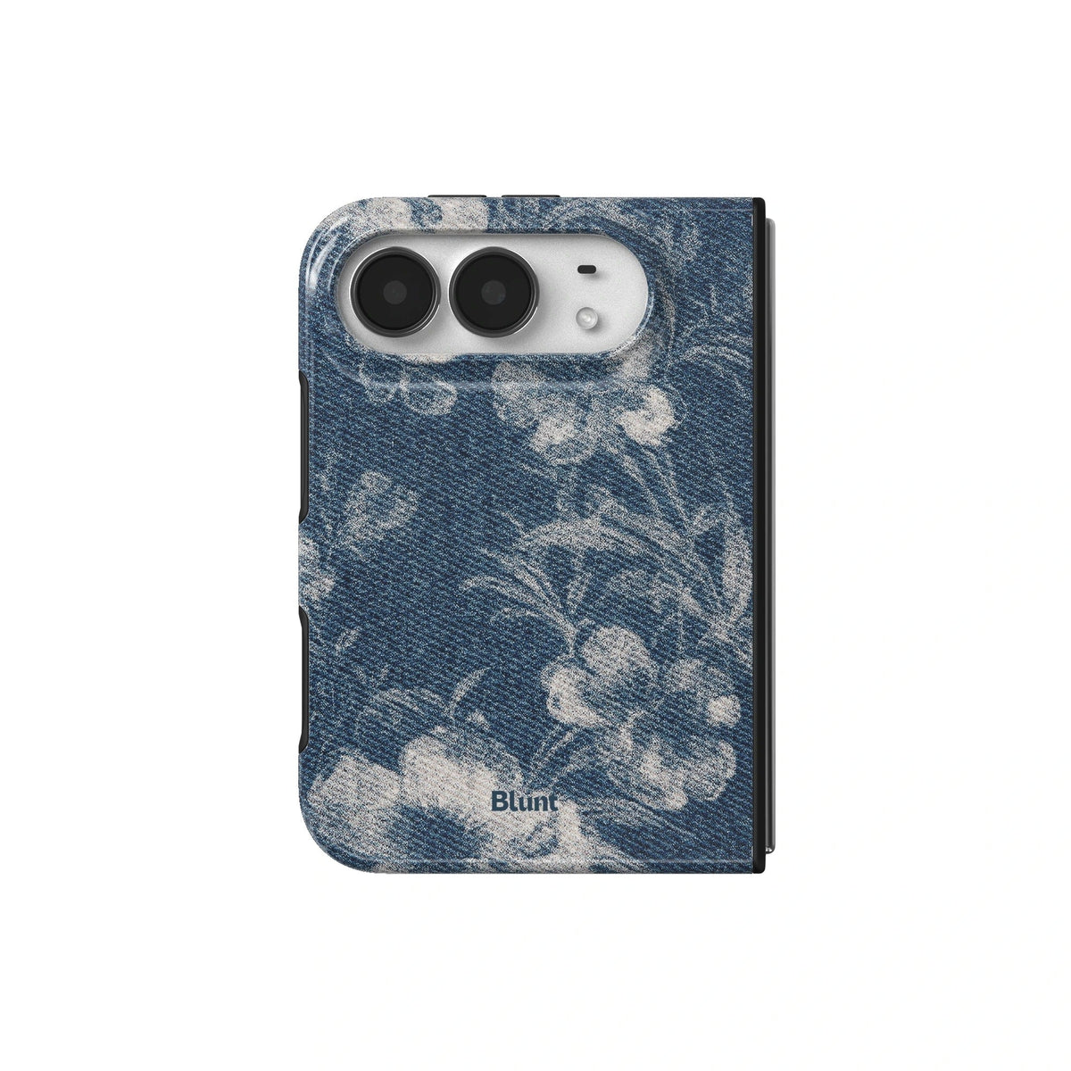 Denim Bloom iPhone Case