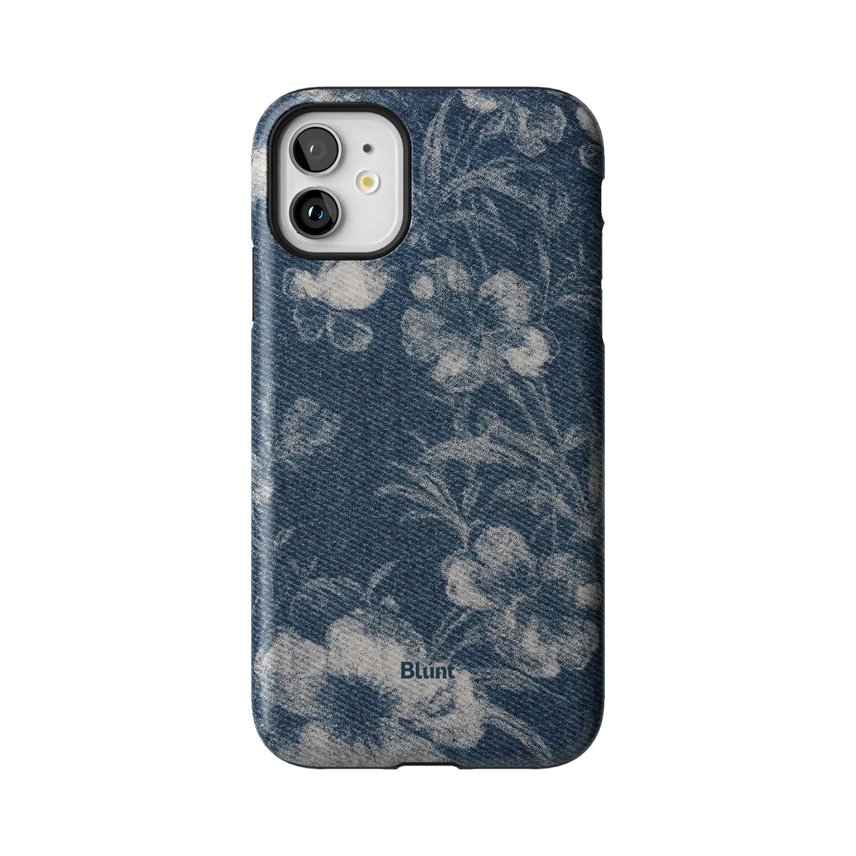 Denim Bloom iPhone Case