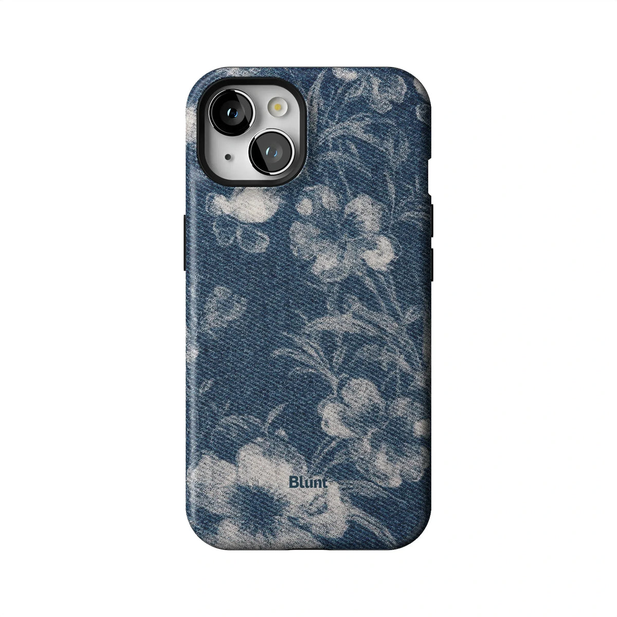 Denim Bloom iPhone Case