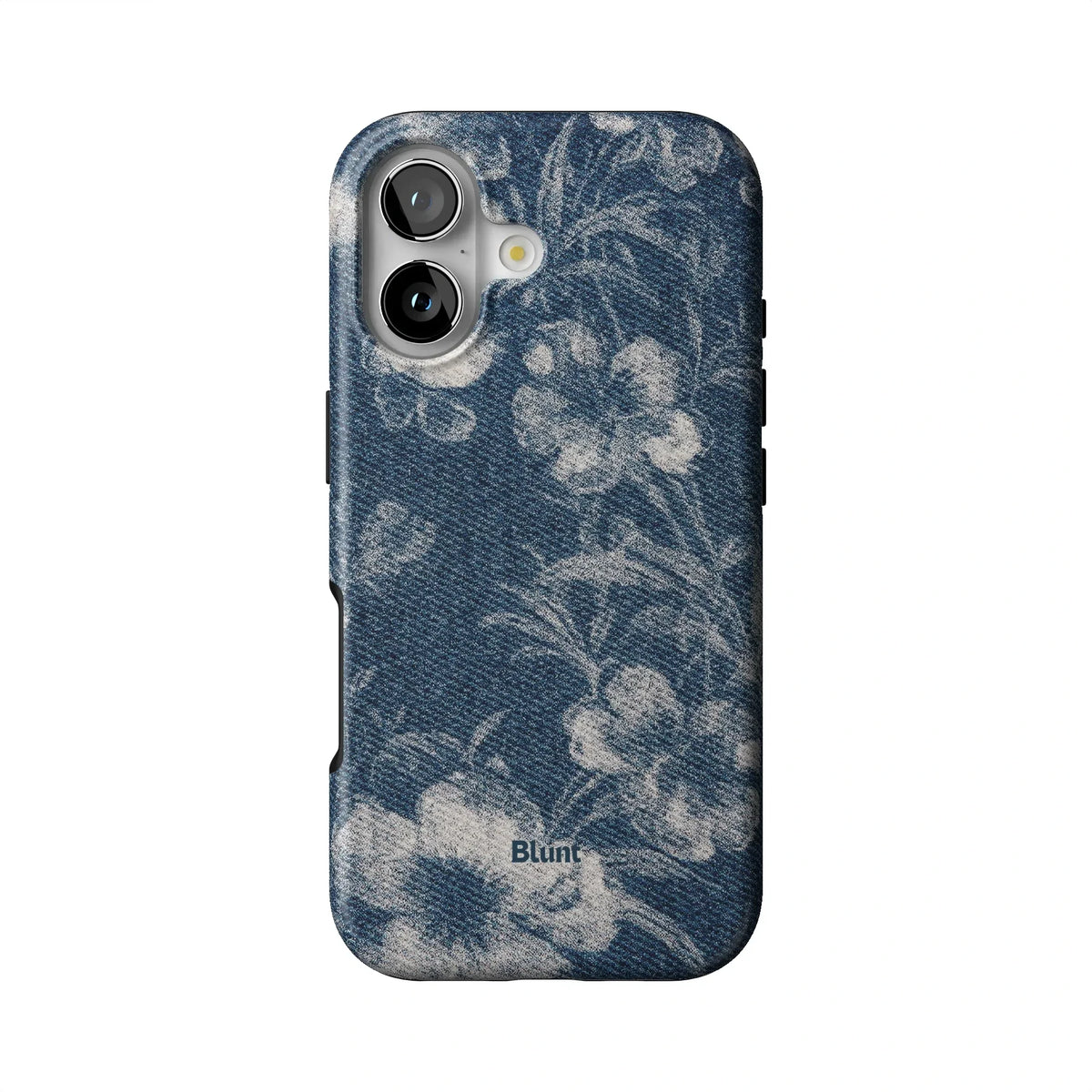 Denim Bloom iPhone Case