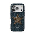Denim Cheetah iPhone Case