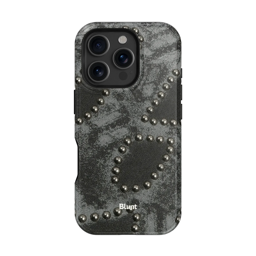 Studded Noir iPhone Case