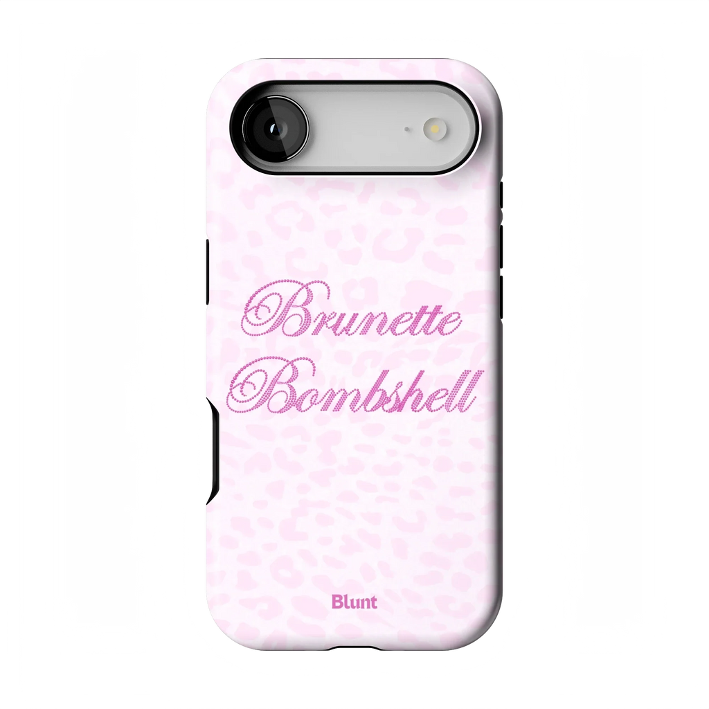Brunette Bombshell iPhone Case