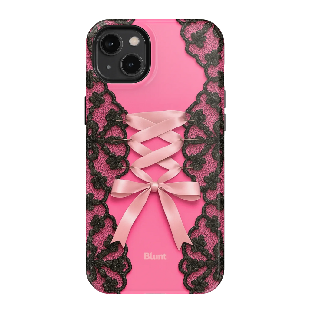 Pink Corset iPhone Case
