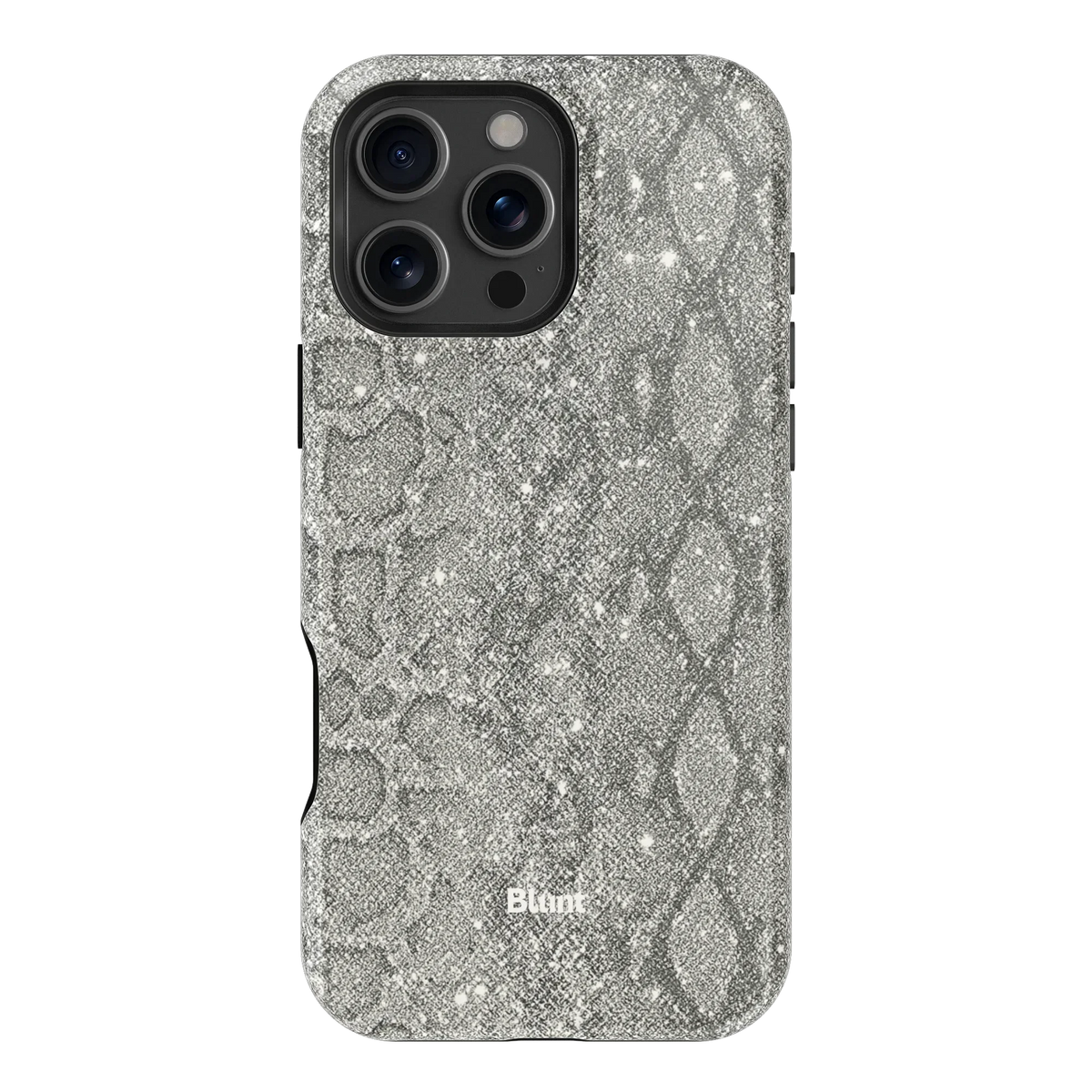 Silver Python iPhone Case