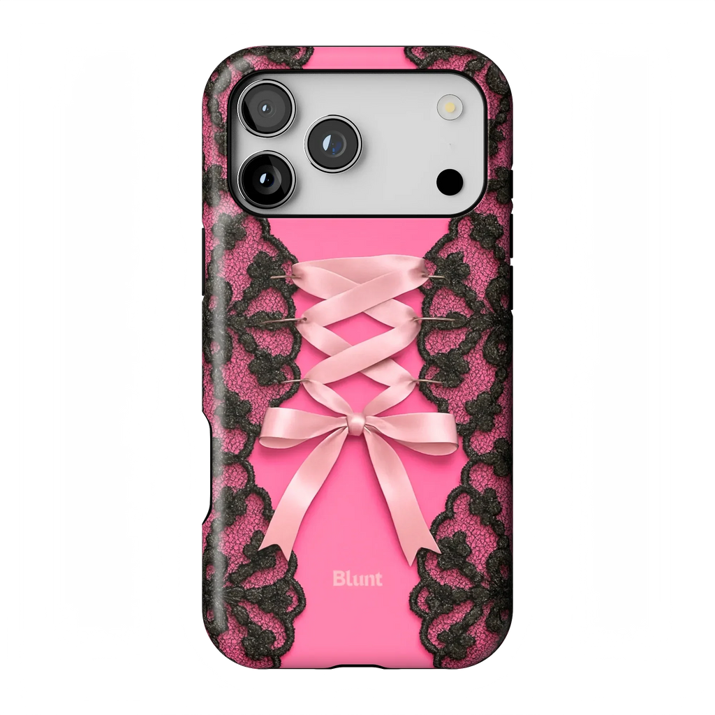 Pink Corset iPhone Case