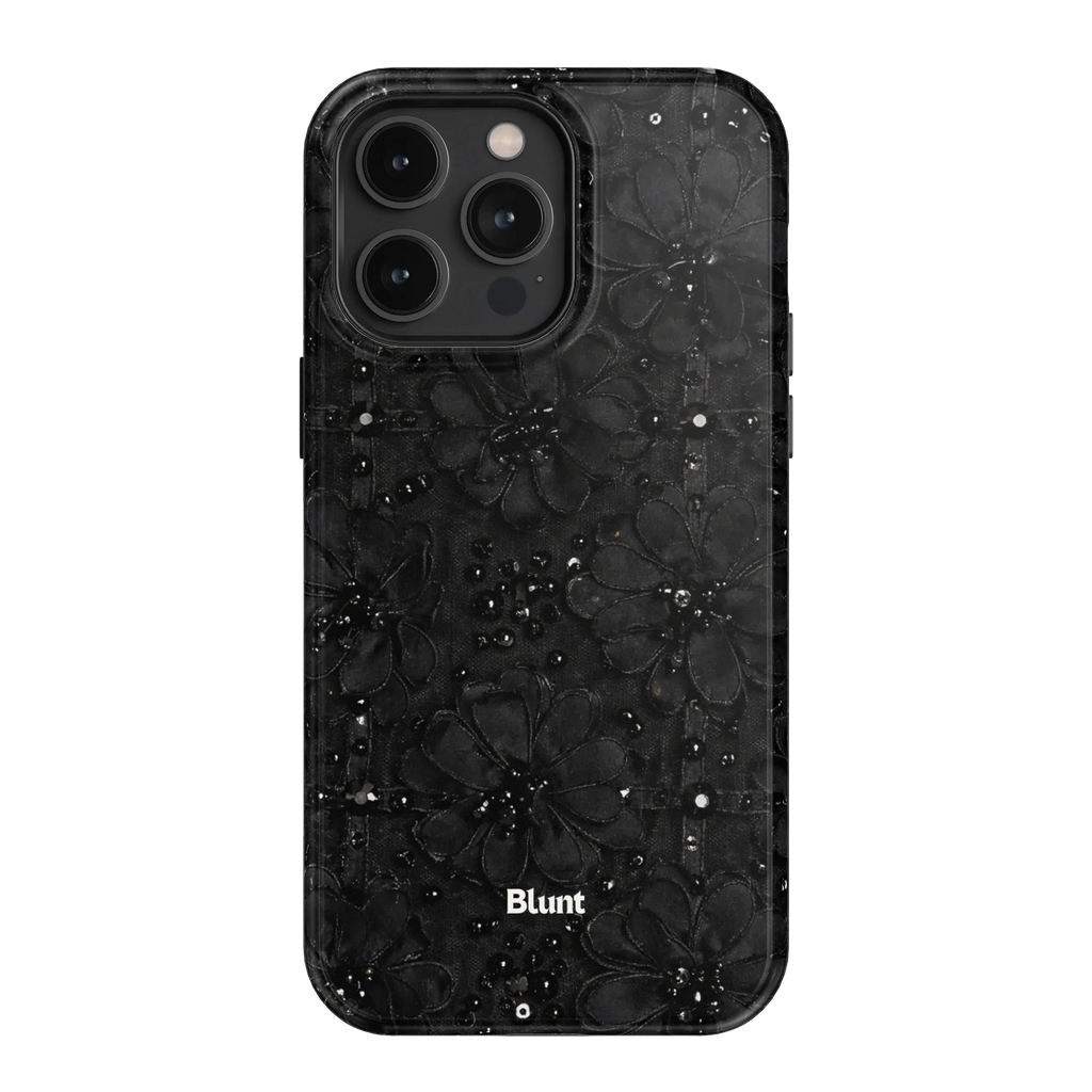 Noir Bloom iPhone Case