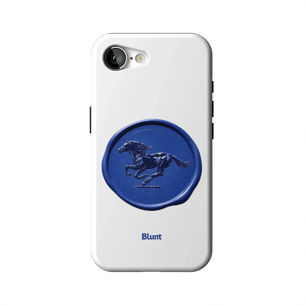 Blue Neigh iPhone Case