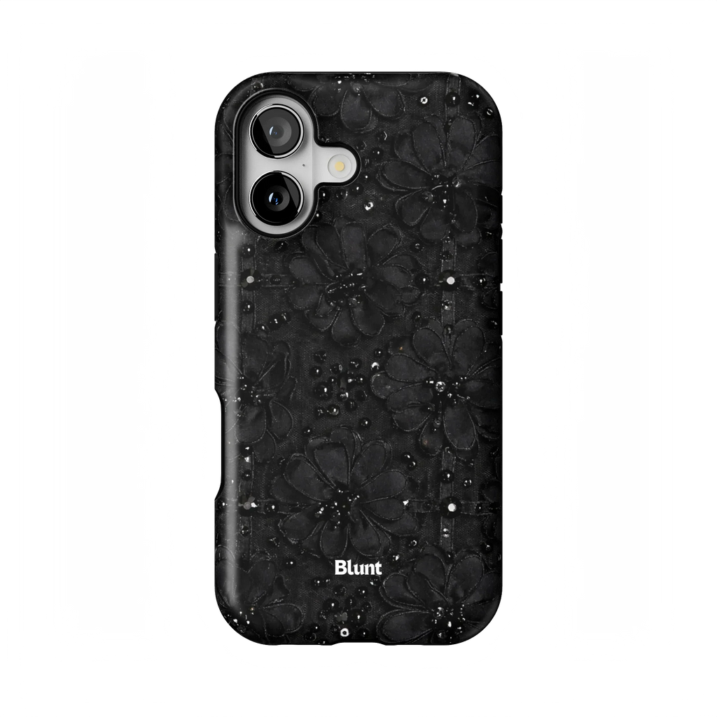 Noir Bloom iPhone Case
