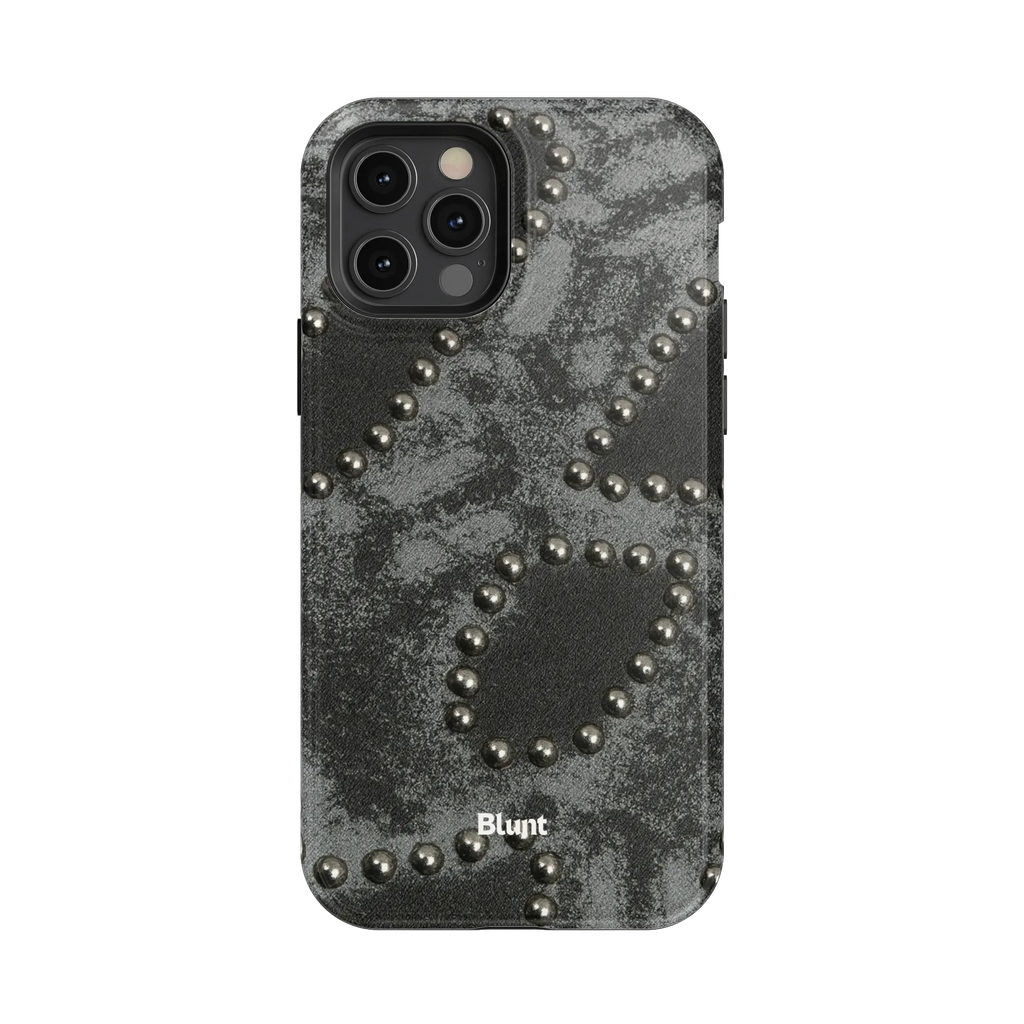 Studded Noir iPhone Case