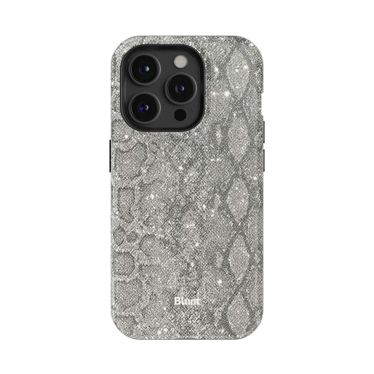 Silver Python iPhone Case